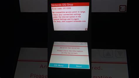 Error Message DSi XL : r/NintendoDS .